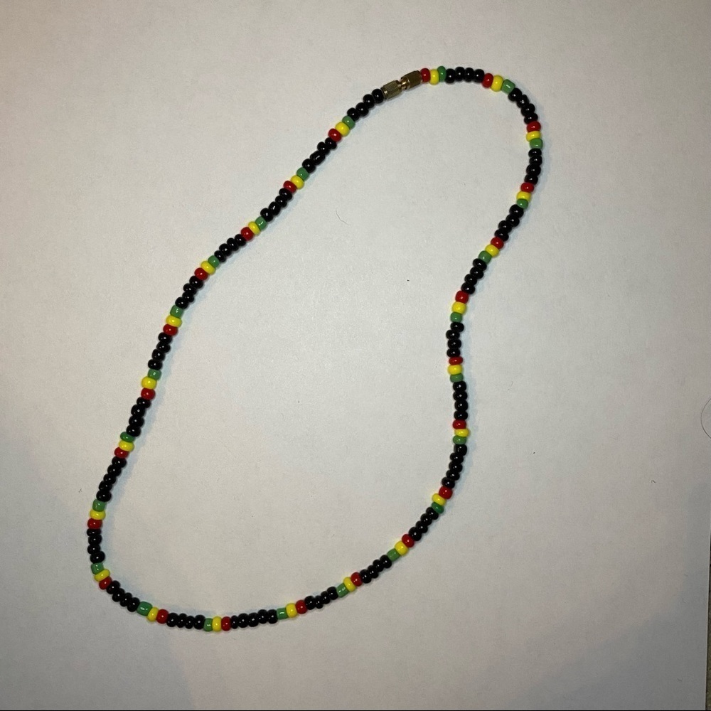 Colored Beaded Necklace